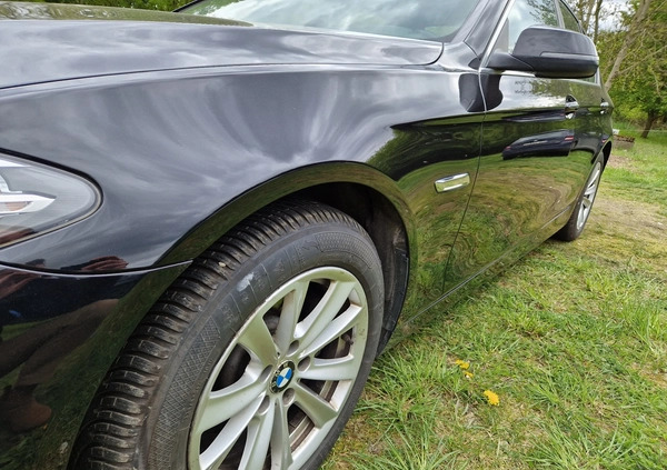 BMW Seria 5 cena 60500 przebieg: 139500, rok produkcji 2016 z Poznań małe 497
